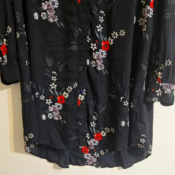 H&M Floral Tunic Blouse - Picture 2 of 4